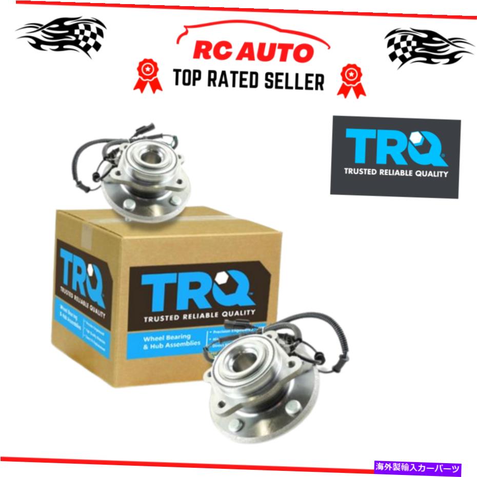 Wheel Hub Bearing TRQホイールベアリング＆ハブアセンブリリアペアフィット08-11クライスラーダッジフォルクスワーゲン TRQ Wheel Bearing & Hub Assembly Rear Pair Fits 08-11 Chrysler Dodge Volkswagen【並行輸入品】