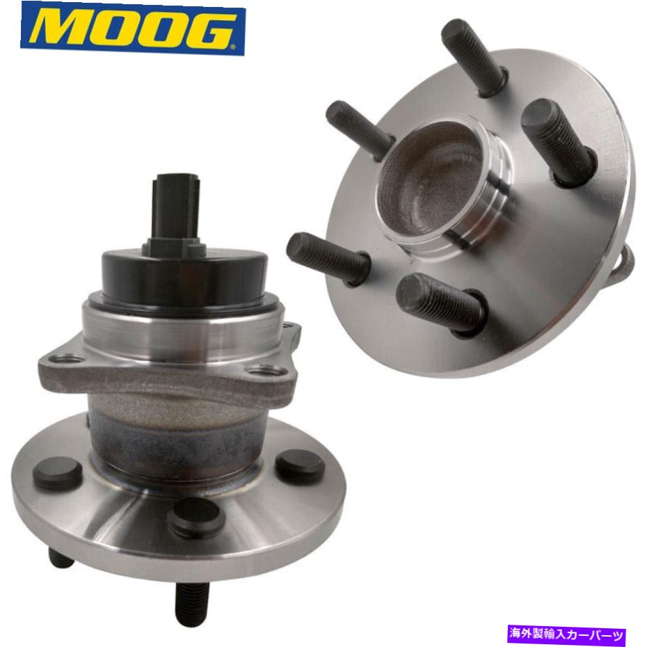 Wheel Hub Bearing 2 MOOG後輪ハブベアリングアセンブリFWD 1.8L 5ラグ09-10カローラバイブNY 2 MOOG Rear Wheel Hub Bearing Assembly FWD 1.8L 5 Lug For 09-10 Corolla Vibe NY【並行輸入品】