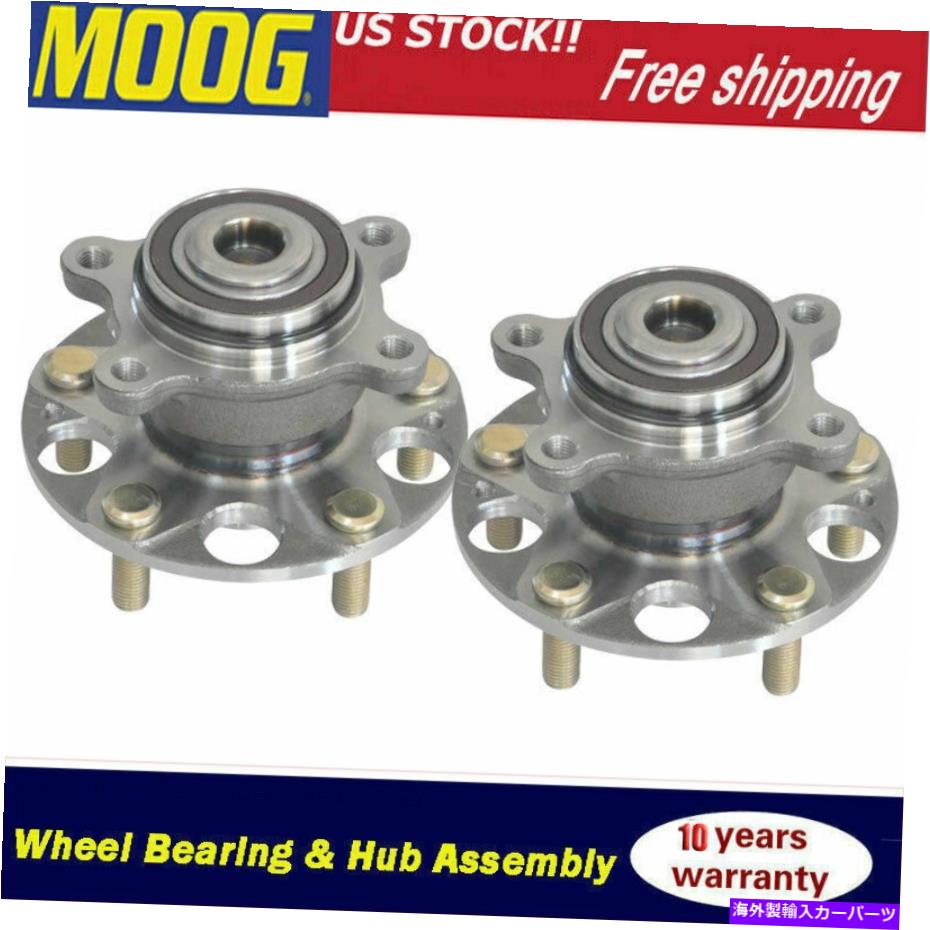 Wheel Hub Bearing 2006年から2011年のリアムーグホイールベアリング＆ハブホンダシビックABSのみ1.8L 5ラグ Rear Moog Wheel Bearing & Hub For 2006-2011 Honda Civic ABS Only 1.8L 5 Lug【並行輸入品】