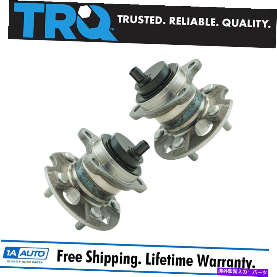 Wheel Hub Bearing TOYOTA SIENNA用のTRQリアホイールベアリング＆ハブアセンブリペアLH＆RHサイド TRQ Rear Wheel Bearing & Hub Assembly Pair LH & RH Sides for Toyota Sienna【並行輸入品】