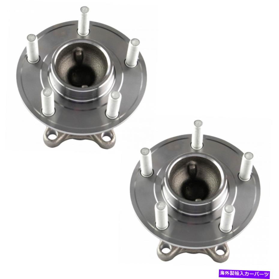 Wheel Hub Bearing TRQリアホイールベアリング＆ハブアセンブリLH RHキットペア2012-2018 Ford Focus TRQ Rear Wheel Bearing & Hub Assembly LH RH Kit Pair for 2012-2018 Ford Focus【並行輸入品】