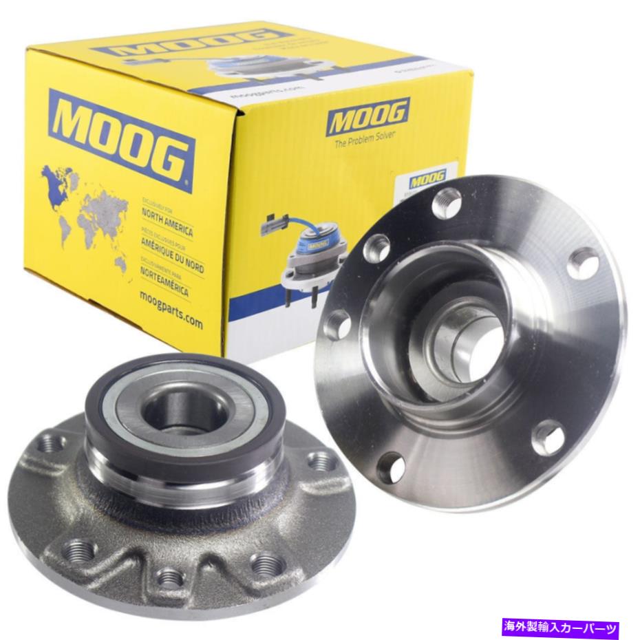 Wheel Hub Bearing 2013-2016 DODGE DART MOOG後輪ハブベアリングアセンブリ5スタッドFLのペア Pair For 2013-2016 Dodge Dart MOOG Rear Wheel Hub Bearing Assembly 5 Studs FL【並行輸入品】