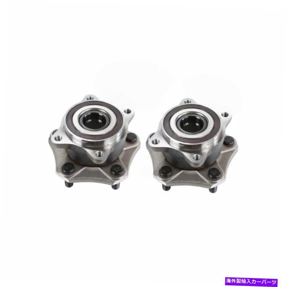 Wheel Hub Bearing スズキグランドヴィタラキザシ2.4L V6の前輪ベアリングハブアセンブリペア2 Front Wheel Bearing Hub Assembly Pair 2 For Suzuki Grand Vitara Kizashi 2.4L V6【並行輸入品】 46,926円