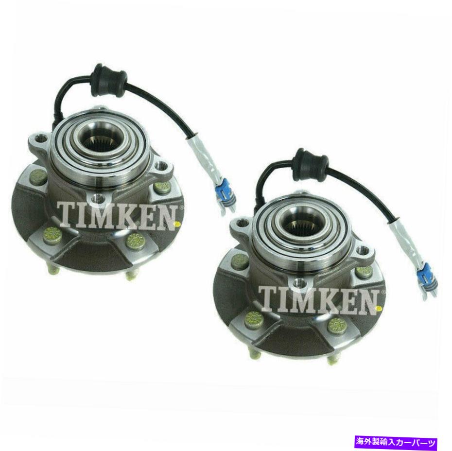 Wheel Hub Bearing 2 2002年から2006年の後部ティムケンホイールベアリング＆ハブシボレーエクイノックス512229 4輪腹筋 2 Rear Timken Wheel Bearing & Hub For 2002-2006 Chevy Equinox 512229 4-Wheel ABS【並行輸入品】