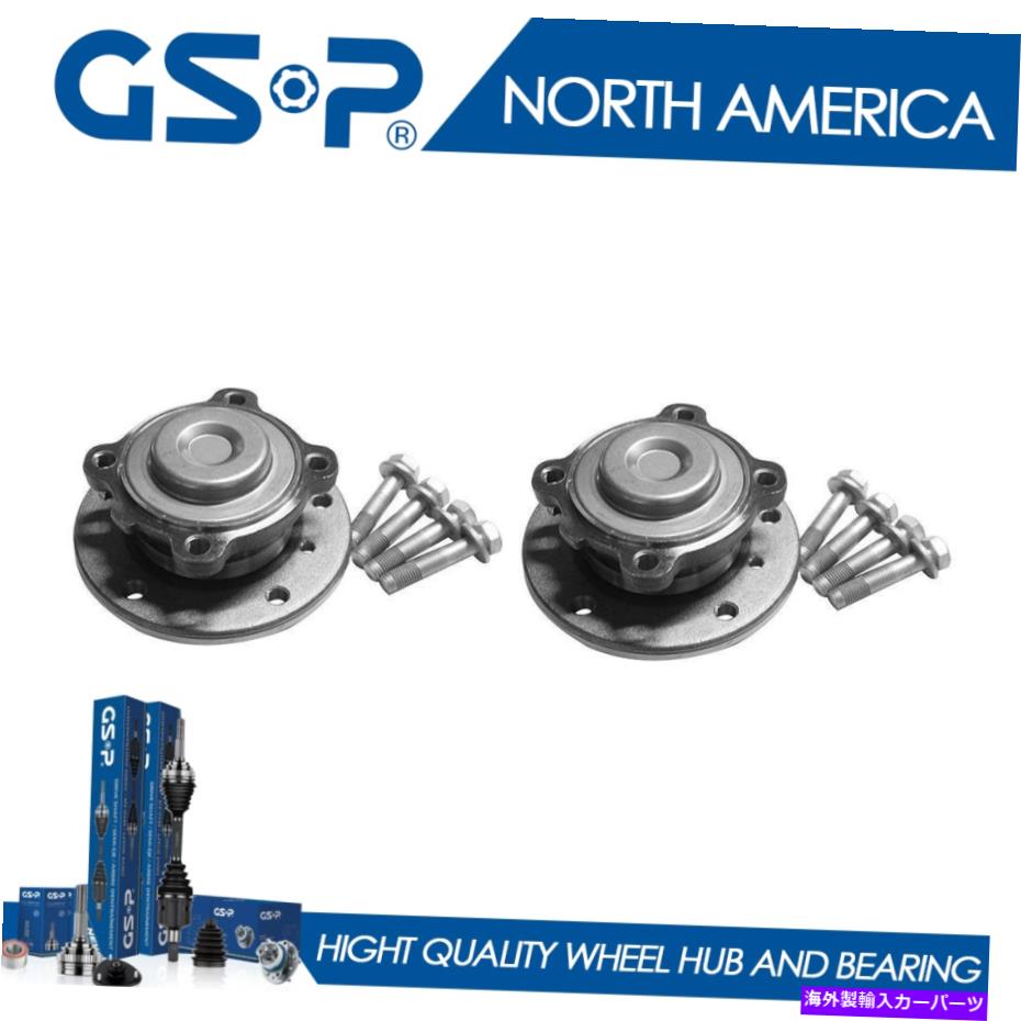 Wheel Hub Bearing BMW 330i 335i 328i 325i 135i 128i 325i 335i用のフロントホイールベアリングとハブセット Front Wheel Bearing and Hub Set for BMW 330i 335i 328i 325i 135i 128i 325i 335i【並行輸入品】