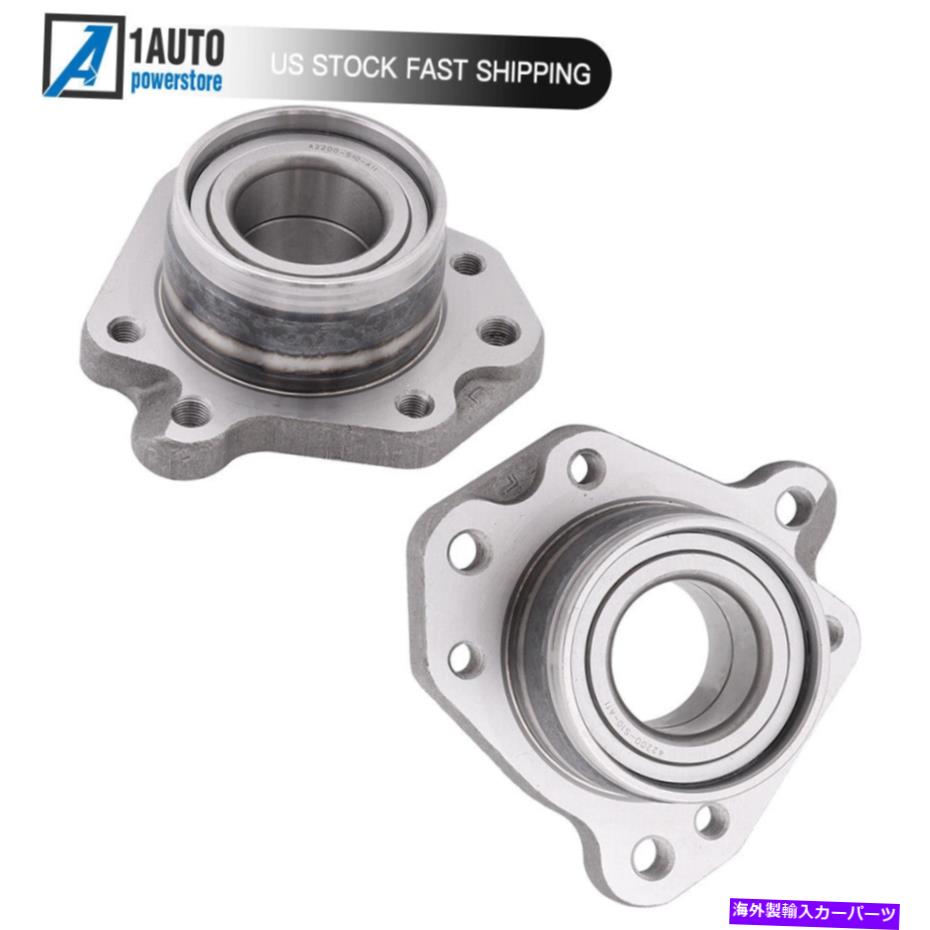 Wheel Hub Bearing 2PCSホイールベアリングハブセットフロントフィット2006-2010ハマーH3T 3.7L 5.3L 15874836 2Pcs Wheel Bearing Hub Set Front Fit For 2006-2010 Hummer H3T 3.7L 5.3L 15874836【並行輸入品】