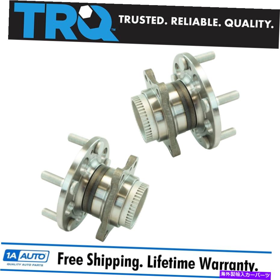 Wheel Hub Bearing TRQ後輪ベアリングハブアセンブリドライバー＆助手席側のヒュンダイのペア TRQ Rear Wheel Bearing Hub Assemblies Driver & Passenger Side Pair for Hyundai【並行輸入品】