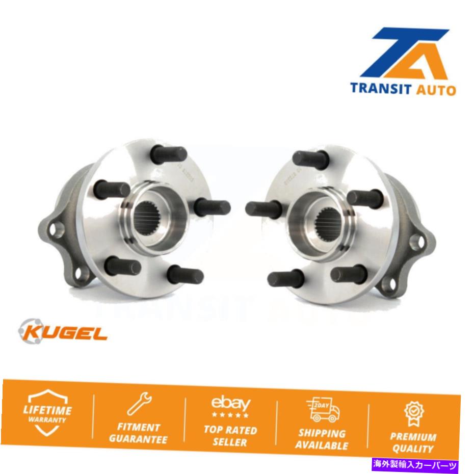 Wheel Hub Bearing スバルアウトバックレガシー用の後輪ベアリングとハブアセンブリペア Rear Wheel Bearing And Hub Assembly Pair For Subaru Outback Legacy【並行輸入品】