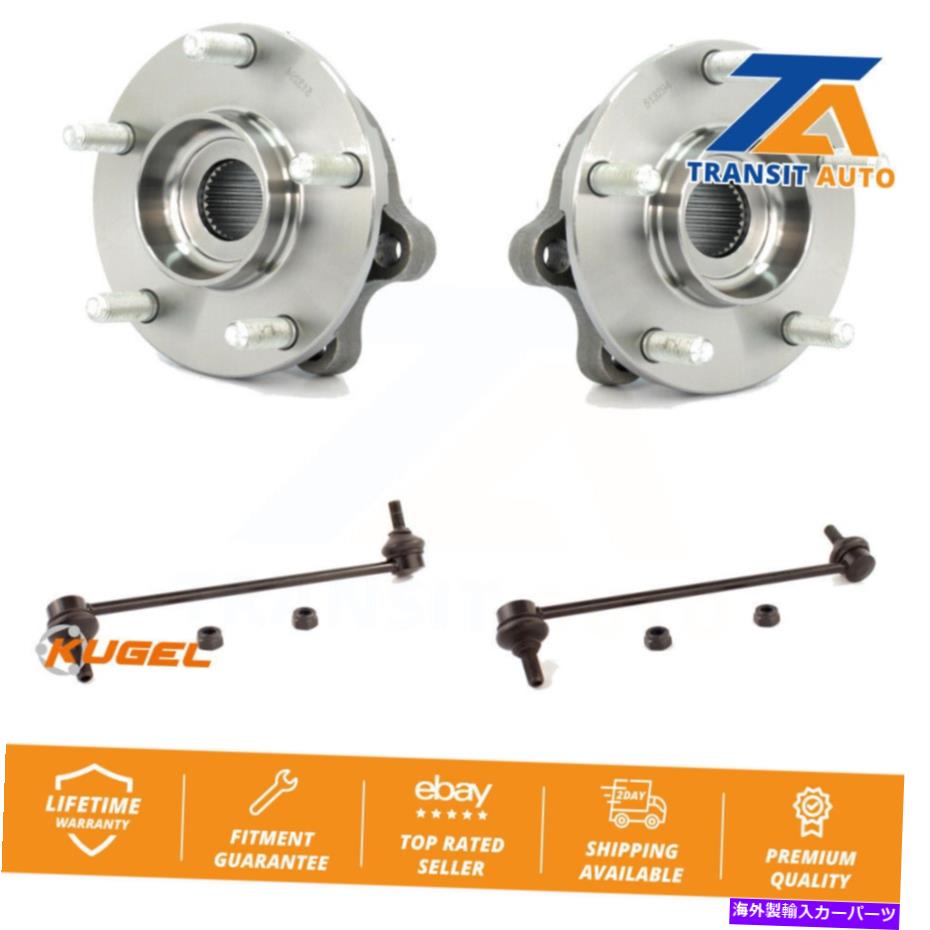 Wheel Hub Bearing 日産アルティマのフロントハブベアリングアセンブリとリンクキット Front Hub Bearing Assembly And Link Kit For Nissan Altima【並行輸入品】