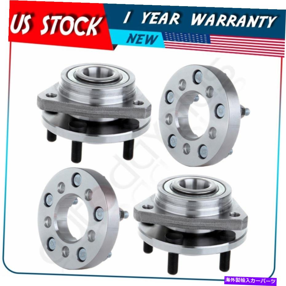 Wheel Hub Bearing トヨタ用の2倍のフロントハブベアリングと2xホイールアダプタースペーサー1 \
