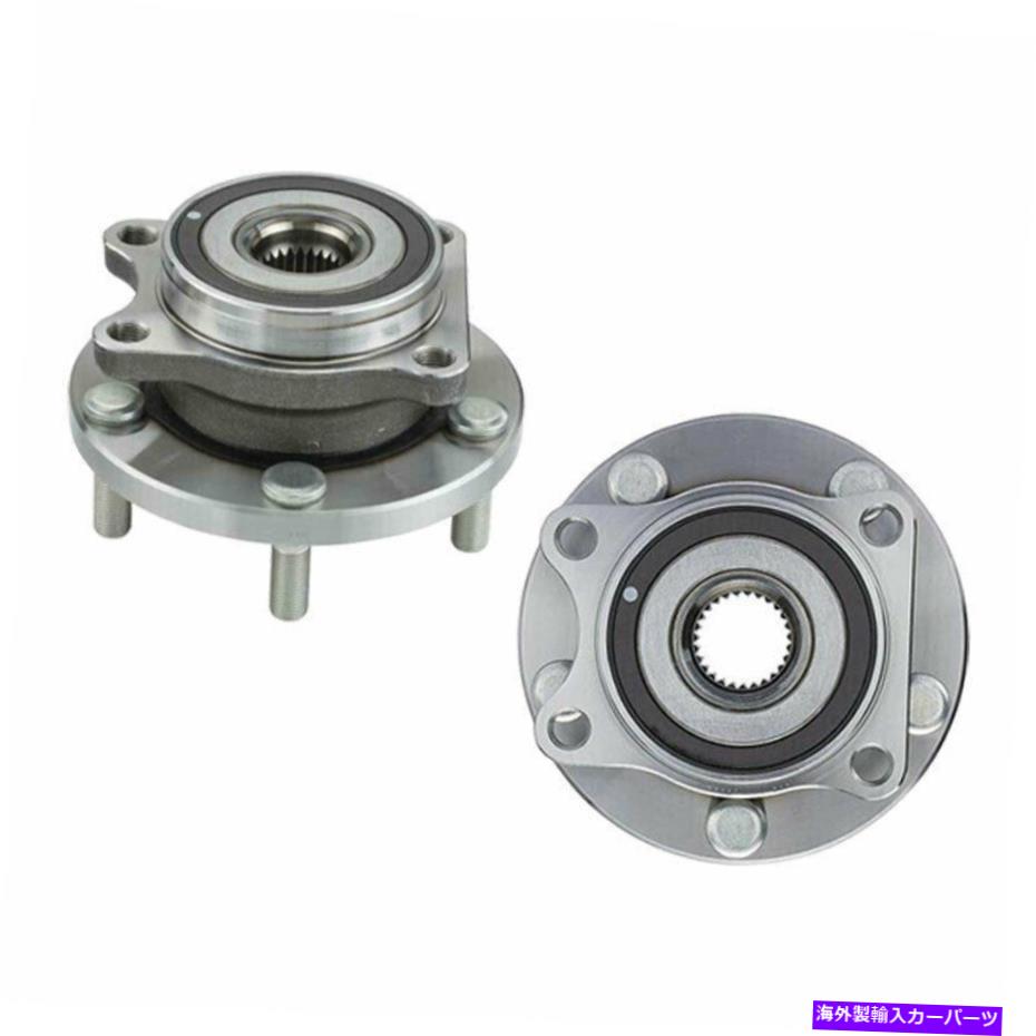 Wheel Hub Bearing 2PCS 2015年2016年2017年Subaru WRX＆WRX STI G04の2PCSベアリング 2pcs Front Wheel Hub Bearing for 2015 2016 2017 Subaru WRX & WRX STI G04【並行輸入品】