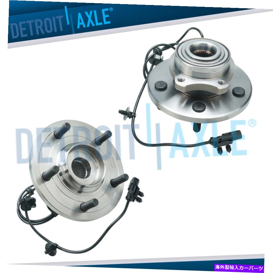 Wheel Hub Bearing 2つの後部ドライバーまたは助手席とハブのパシフィカのベアリングw/ abs 2 REAR Driver or Passenger Wheel and Hub Bearing for Pacifica w/ ABS【並行輸入品】