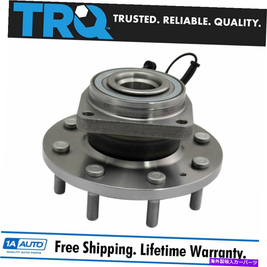 Wheel Hub Bearing 4WDシボレーGMC 3500HD W/ DRW用のTRQフロントホイールベアリングとハブアセンブリペア TRQ Front Wheel Bearing & Hub Assembly Pair for 4WD Chevy GMC 3500HD w/ DRW【並行輸入品】