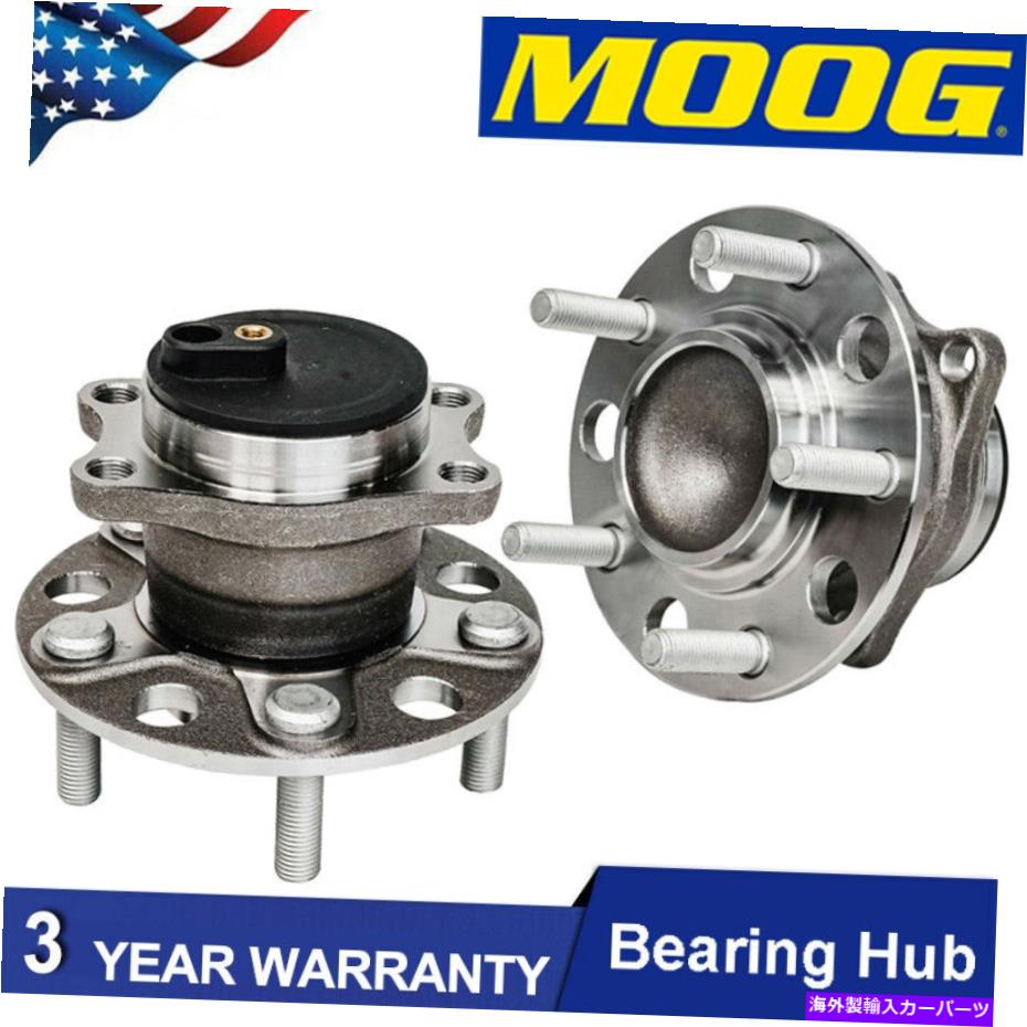 Wheel Hub Bearing 2x MOOG FWDリアホイールベアリング＆ハブフィットダッジアベンジャーキャリバージープパトロイト 2x MOOG FWD REAR Wheel Bearing & Hub fits Dodge Avenger Caliber Jeep Patroit【並行輸入品】