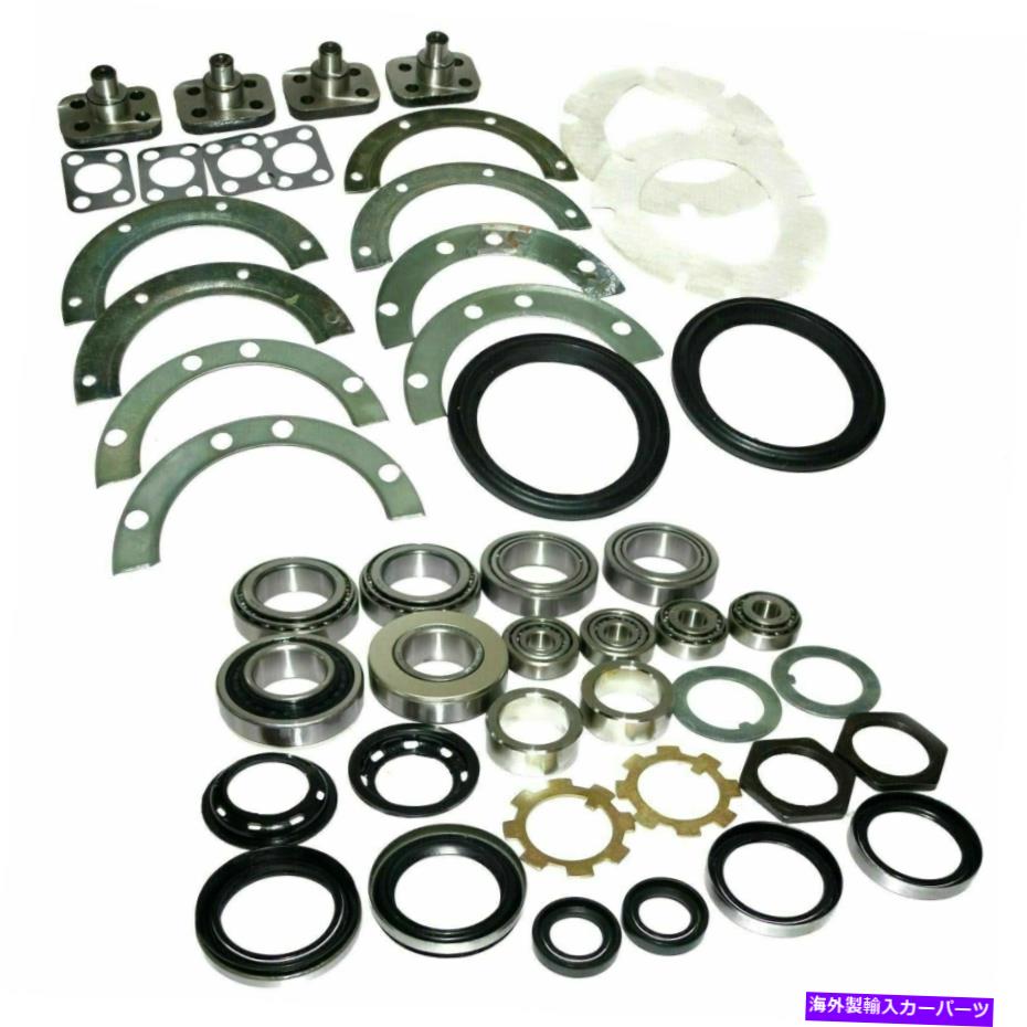 Wheel Hub Bearing Suzuki Samurai SJ410 SJ413フロント＆リアアクスルホイールベアリング再構築キット用 For Suzuki Samurai SJ410 SJ413 Front & Rear Axle Wheel Bearing Rebuild Kit【並行輸入品】