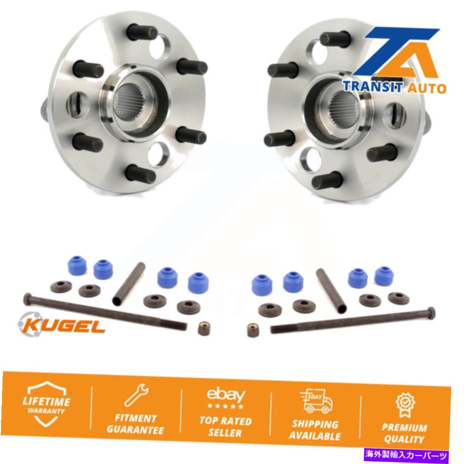 Wheel Hub Bearing シボレーK1500 GMC K2500郊外ユーコン用のフロントハブベアリングアセンブリリンクキット Front Hub Bearing Assembly Link Kit For Chevrolet K1500 GMC K2500 Suburban Yukon【並行輸入品】