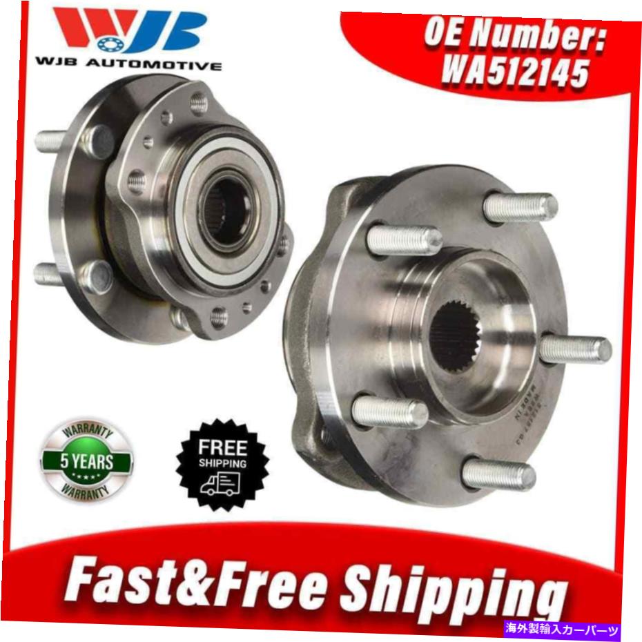 Wheel Hub Bearing 2xリアハブ＆ベアリングアセンブリはクライスラータウン＆カントリーダッジキャラバン98-04に適合します 2x Rear Hub&Bearing Assembly Fits Chrysler Town & Country Dodge Caravan 98-04【並行輸入品】