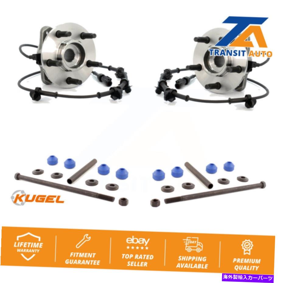 Wheel Hub Bearing フォードレンジャーマツダB3000 B4000のフロントハブベアリングアセンブリとリンクキット Front Hub Bearing Assembly And Link Kit For Ford Ranger Mazda B3000 B4000【並行輸入品】