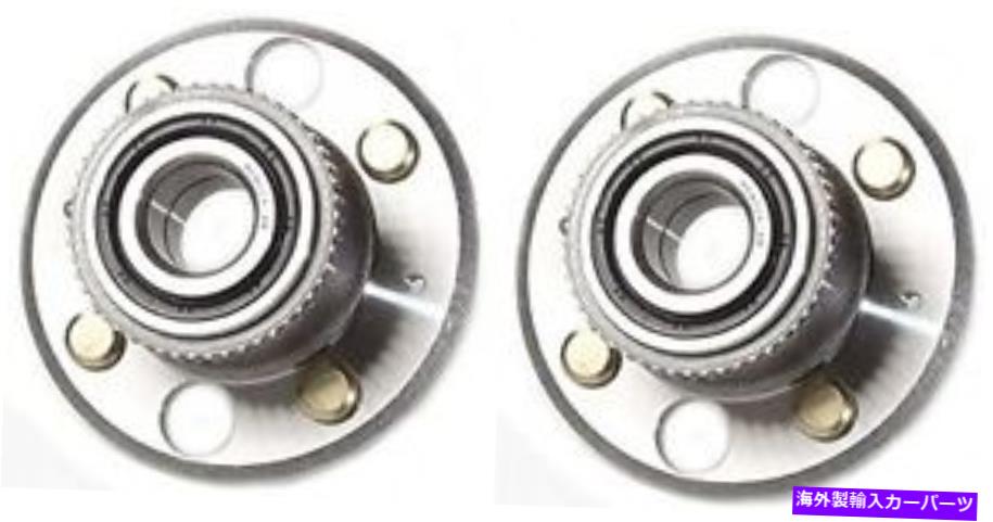 Wheel Hub Bearing 1998年のハブベアリングAcura Integra GS-GS R-LS-4ホイールABSのみのペア Hub Bearing for 1998 Acura Integra GS-GS R-LS-4 WHEEL ABS Only-Rear Pair【並行輸入品】