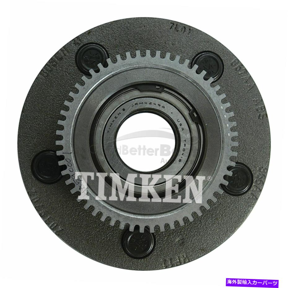 Wheel Hub Bearing ダッジ用の1つの新しいティムケンホイールベアリングとハブアセンブリフロントHA590001 One New Timken Wheel Bearing and Hub Assembly Front HA590001 for Dodge【並行輸入品】