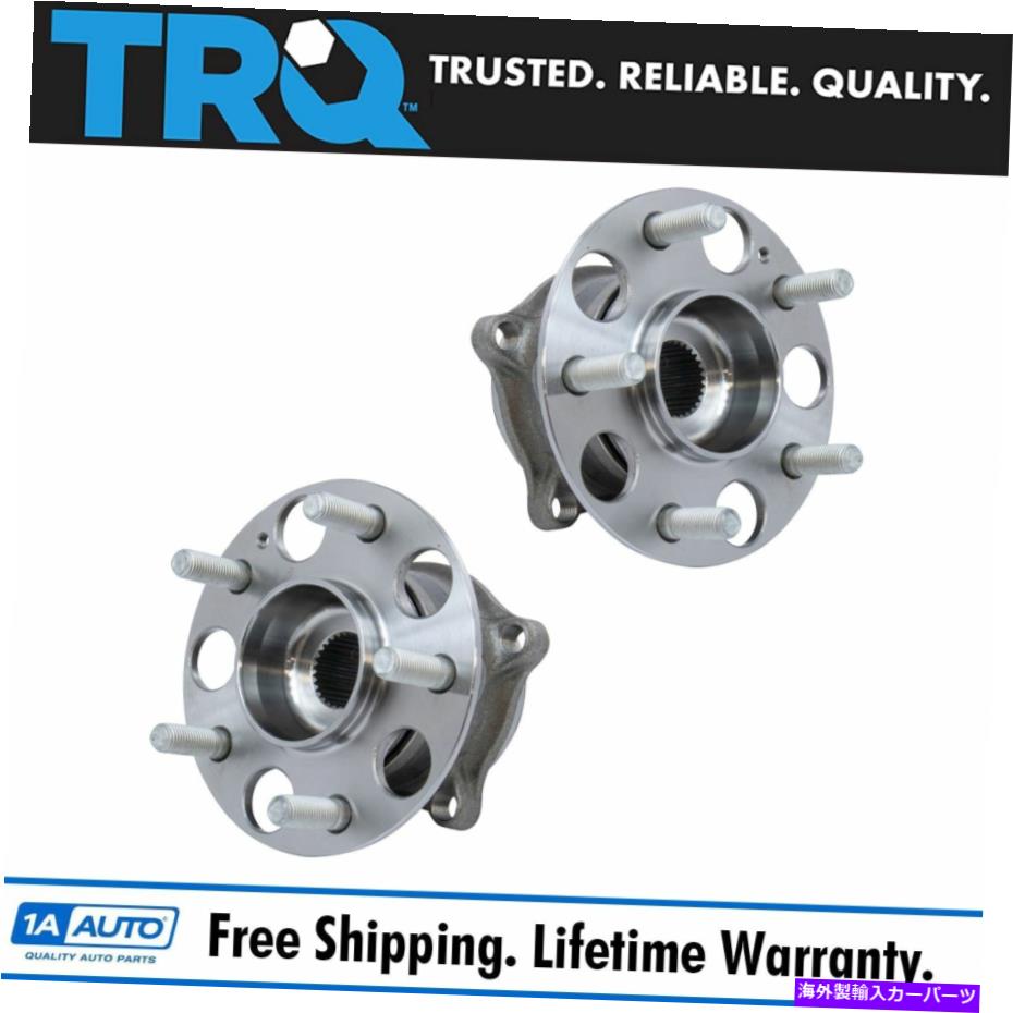 Wheel Hub Bearing TRQ後輪ベアリング＆ハブアセンブリペアAcura MDX AWDのドライバー乗客 TRQ Rear Wheel Bearing & Hub Assembly Pair Driver Passenger for Acura MDX AWD【並行輸入品】