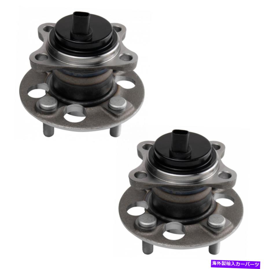 Wheel Hub Bearing TOYOTA YARIS NEW用のTRQリアホイールベアリング＆ハブアセンブリLH＆RHペア TRQ Rear Wheel Bearing & Hub Assembly LH & RH Pair for Toyota Yaris New【並行輸入品】