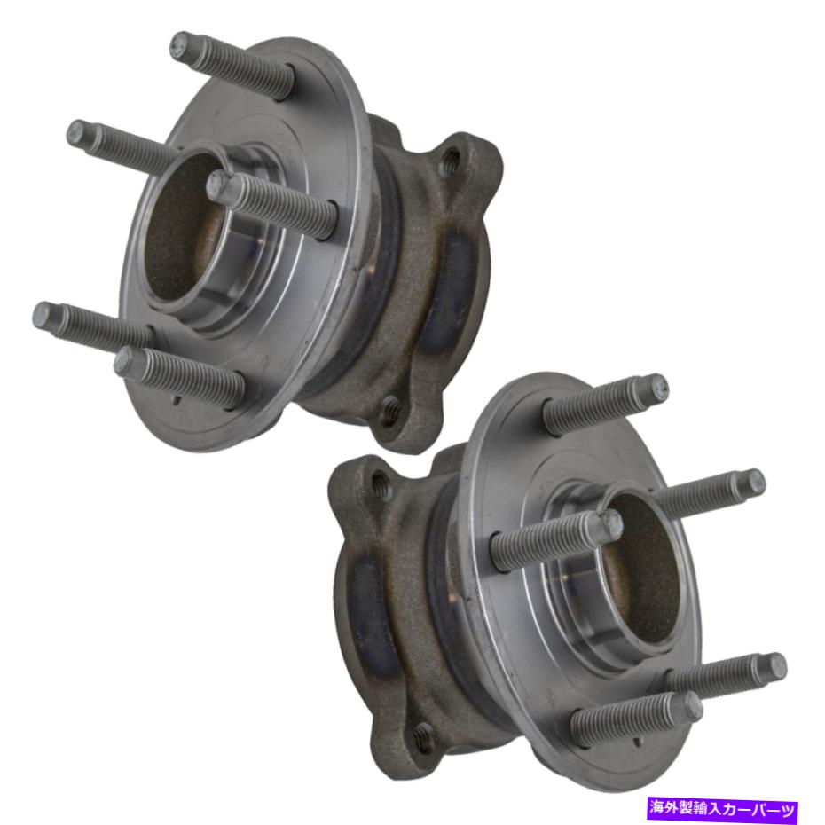 Wheel Hub Bearing TRQリアホイールベアリング＆ハブアセンブリLH RHペアシボレークルーズボルト新しい TRQ Rear Wheel Bearing & Hub Assembly LH RH Pair for Chevrolet Cruze Bolt New【並行輸入品】