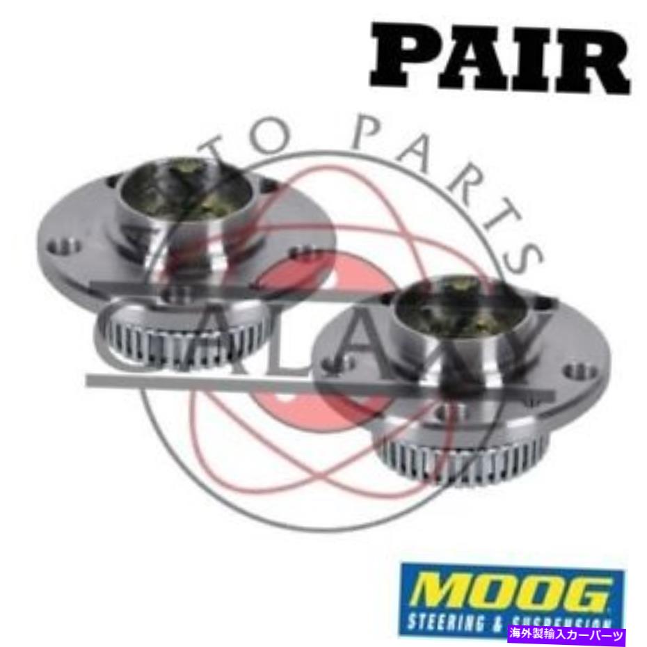 Wheel Hub Bearing フォルクスワーゲンアウディ98-10のための新しい交換用の新しい交換品コンプリートリアハブベアリングペア Moog New Replacement Complete Rear Hub Bearings Pair For Volkswagen Audi 98-10s【並行輸入品】