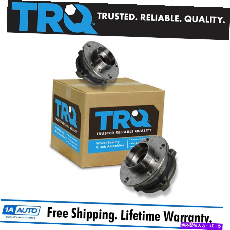 Wheel Hub Bearing BMW X5 X6 AWD用のTRQホイールベアリング＆ハブアセンブリフロントドライバーの乗客ペア TRQ Wheel Bearing & Hub Assembly Front Driver Passenger Pair for BMW X5 X6 AWD【並行輸入品】