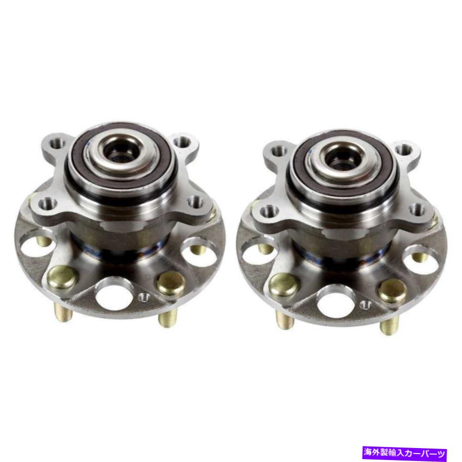 Wheel Hub Bearing 2006 2007 2008 2009 2010 2011 Honda Civic Lear Wehle Hub Bearingペア For 2006 2007 2008 2009 2010 2011 Honda Civic Rear Wheel Hub Bearing Pair【並行輸入品】