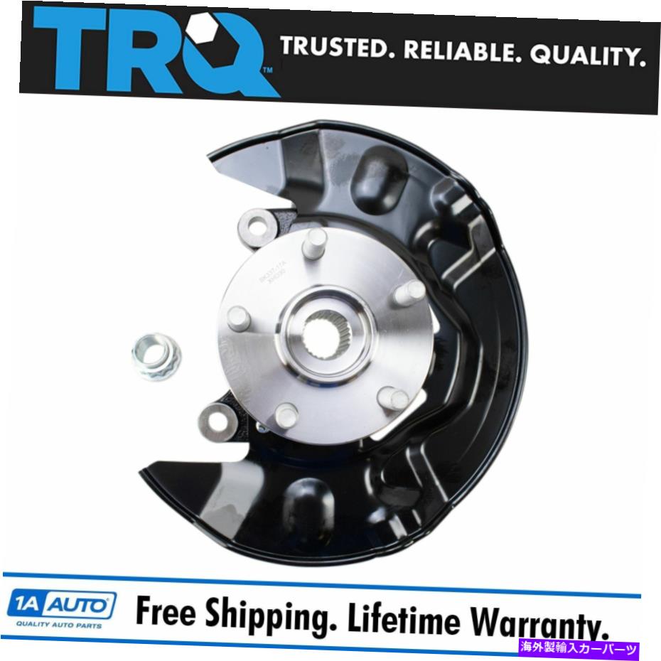 Wheel Hub Bearing トヨタカローラのためのナックルLH付きTRQフロントホイールベアリングとハブアセンブリ TRQ Front Wheel Bearing & Hub Assembly with Knuckle LH for Toyota Corolla New【並行輸入品】