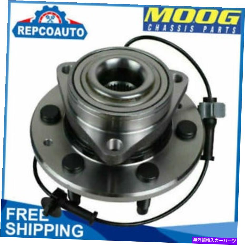Wheel Hub Bearing 2015年から2019年のムーグフロントムーグホイールベアリング＆ハブシボレータホユーコン4WD MOOG Front Moog Wheel Bearing & Hub For 2015-2019 Chevy Suburban Tahoe Yukon 4WD【並行輸入品】