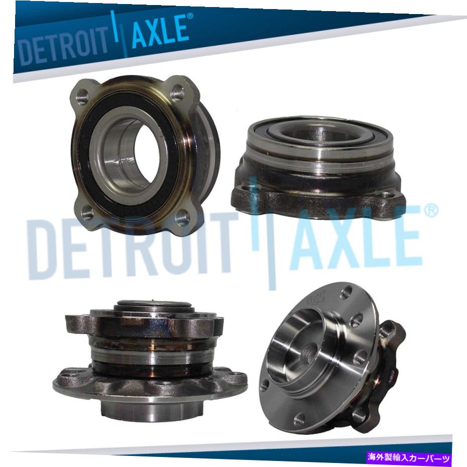 Wheel Hub Bearing 4PCフロントリアホイールベアリングハブアセンブリ1997-2003 BMW 525i 528i 530i 540i 4pc Front Rear Wheel Bearing Hub Assembly for 1997-2003 BMW 525i 528i 530i 540i【並行輸入品】