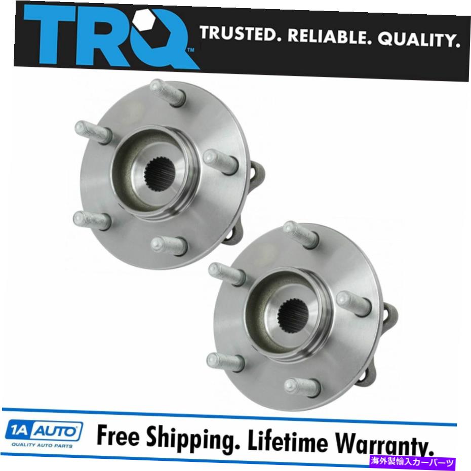 Wheel Hub Bearing TRQ後輪ベアリング＆ハブアセンブリペアLH RHサイドマツビシ TRQ Rear Wheel Bearing & Hub Assembly Pair LH RH Sides for Mitsubishi【並行輸入品】