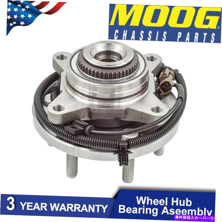 Wheel Hub Bearing Ford F-150 6-Lug 4x4 T4のムーグフロントホイールベアリングとハブアセンブリ MOOG Front Wheel Bearing & Hub Assembly For Ford F-150 6-Lug 4X4 T4【並行輸入品】