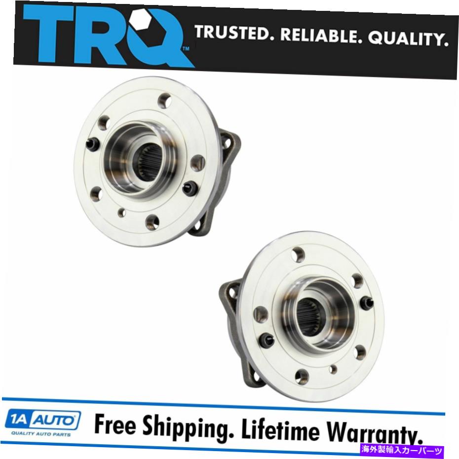 Wheel Hub Bearing TRQフロントホイールベアリング＆ハブアセンブリペアセットメルセデスベンツのLH＆RHサイド TRQ Front Wheel Bearing & Hub Assembly Pair Set LH & RH Sides for Mercedes Benz【並行輸入品】