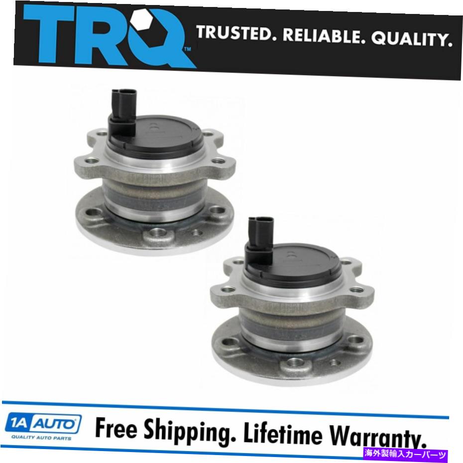 Wheel Hub Bearing TRQリアホイールベアリング＆ハブアセンブリLH RHペア TRQ Rear Wheel Bearing & Hub Assembly LH RH Pair for Volvo New【並行輸入品】
