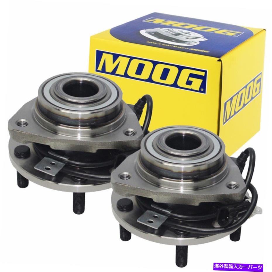 Wheel Hub Bearing 4WDムーグフロントホイールベアリングハブアセンブリペアシボレー97-05ブレザー、97-04 S10 4WD Moog Front Wheel Bearing Hub Assembly Pair for Chevy 97-05 Blazer,97-04 S10【並行輸入品】