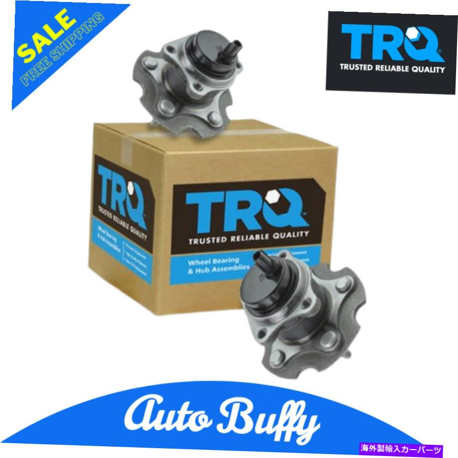 Wheel Hub Bearing TOYOTA用のTRQホイールベアリング＆ハブアセンブリリアドライバーと助手席側ペア TRQ Wheel Bearing & Hub Assembly Rear Driver & Passenger Side Pair for Toyota【並行輸入品】