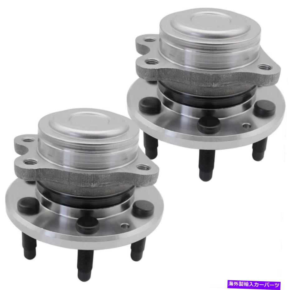 Wheel Hub Bearing シボレーコロラドGMCキャニオンホイールビアンの2WDフロントホールハブベアリングペアB4 2WD Front Wheel Hub Bearing Pair For Chevy Colorado GMC Canyon wheel beairng B4【並行輸入品】