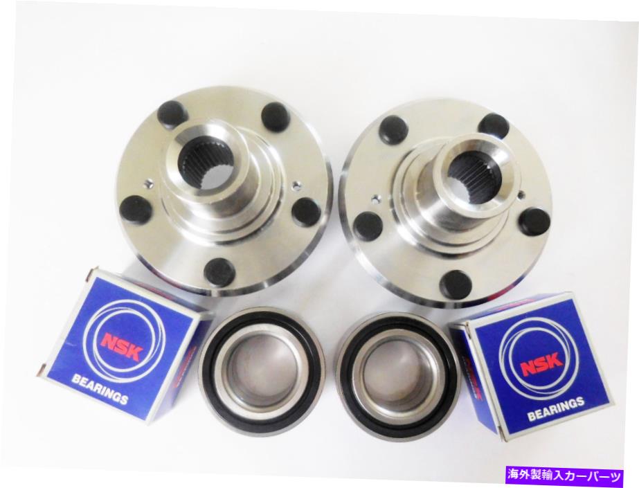 Wheel Hub Bearing ホンダシビックSI / ACURA RSXのためのNSK日本のホイールベアリングw / nsk w / nsk Front Wheel Hub W/ NSK Japanese Wheel Bearing For HONDA CIVIC Si / ACURA RSX【並行輸入品】