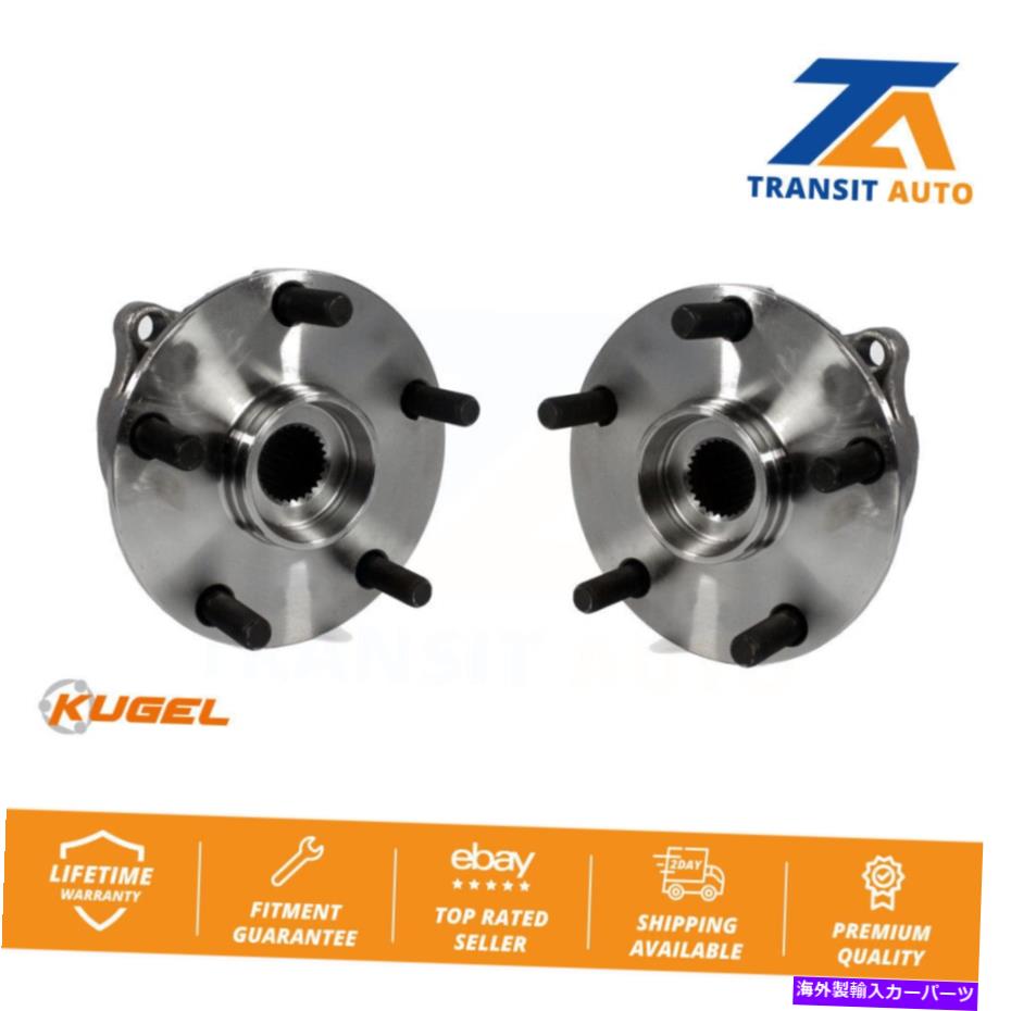 Wheel Hub Bearing スバルインプレッサWRXの後輪ベアリングとハブアセンブリペア Rear Wheel Bearing And Hub Assembly Pair For Subaru Impreza WRX【並行輸入品】