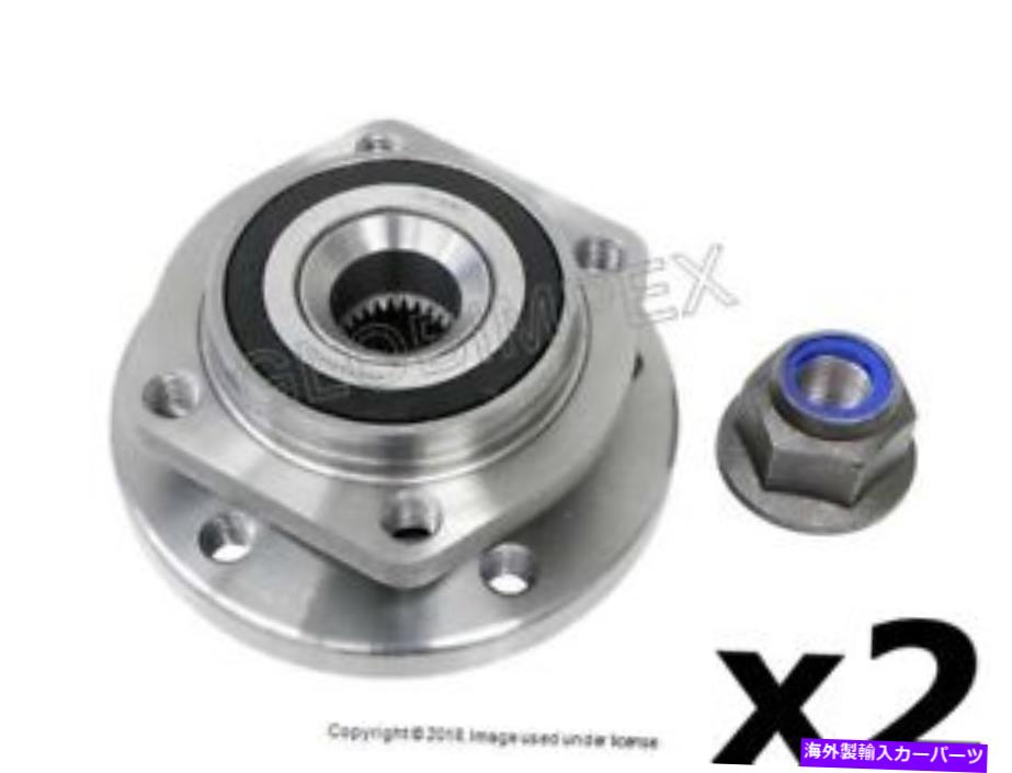 Wheel Hub Bearing Volvo 850 C70 S70 V70（1994-1998）ベアリングフロントL＆R（2）Optitec VOLVO 850 C70 S70 V70 (1994-1998) Wheel Hub with Bearing FRONT L & R (2) OPTITEC【並行輸入品】