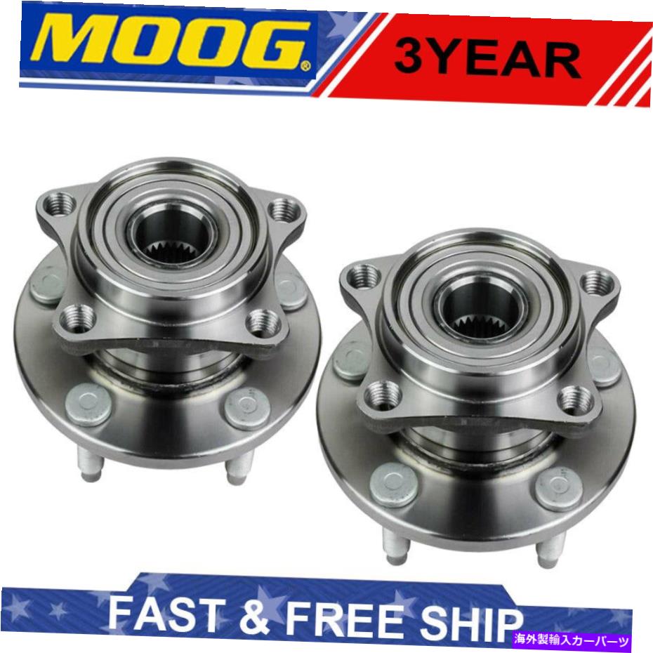 Wheel Hub Bearing ペアムーグリンカーンMKXフォードエッジ2007 2008-2010 AWDのペアリアホイールベアリングハブ Pair MOOG Rear Wheel Bearing Hub for Lincoln MKX Ford Edge 2007 2008-2010 AWD【並行輸入品】