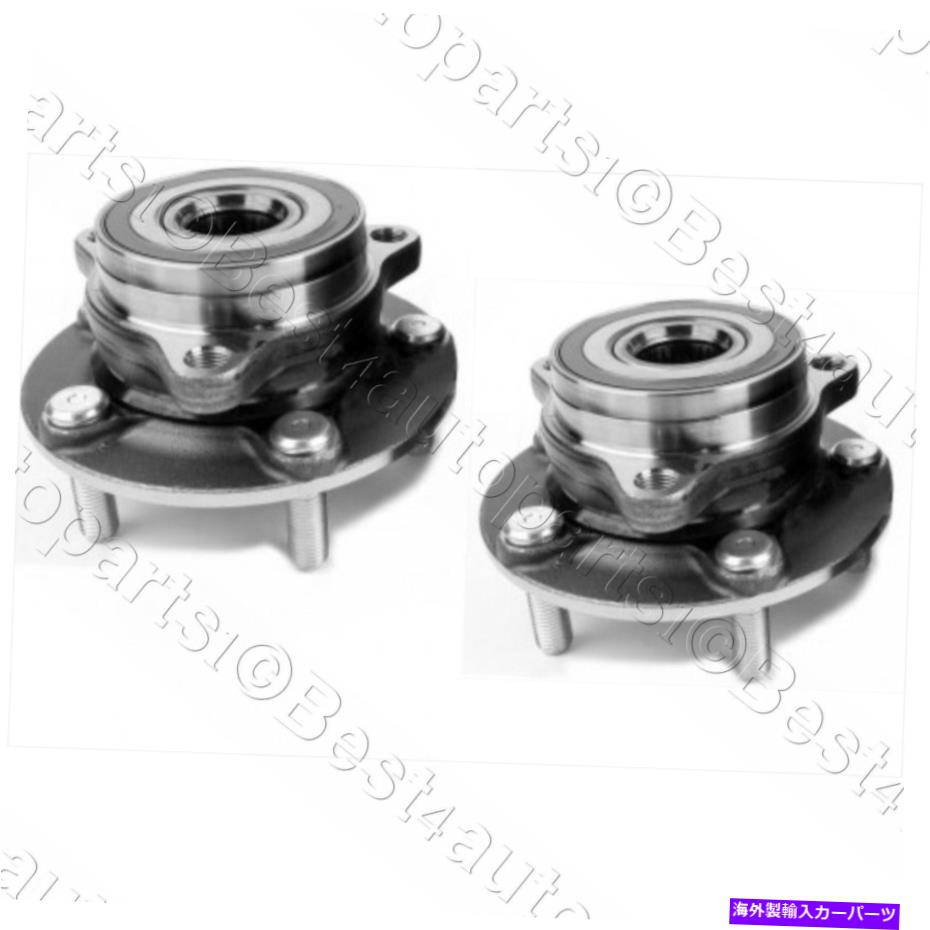 Wheel Hub Bearing 2017年から2018年のヒュンダイエラントラペアのフロントホールハブベアリングアセンブリ FRONT WHEEL HUB BEARING ASSEMBLY FOR 2017-2018 HYUNDAI ELANTRA PAIR【並行輸入品】