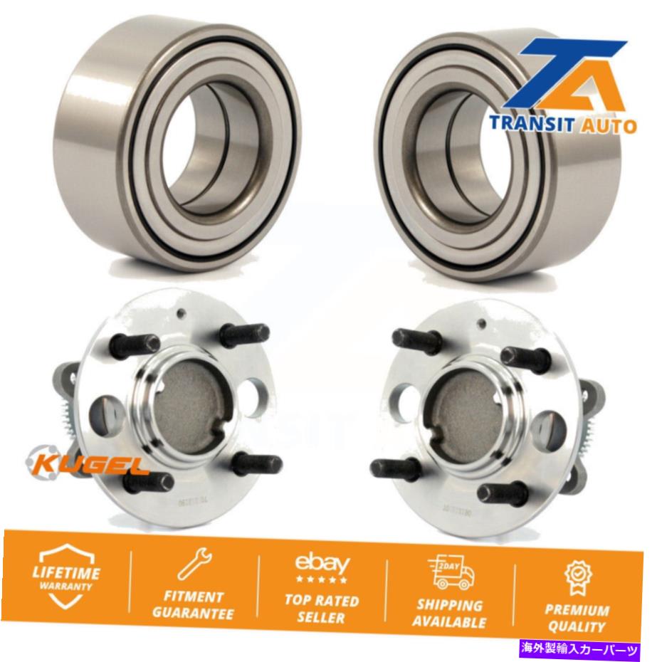 Wheel Hub Bearing ヒュンダイソナタキアオプティママゼンティス用のフロントリアホールベアリングハブアセンブリキット Front Rear Wheel Bearing Hub Assembly Kit For Hyundai Sonata Kia Optima Magentis【並行輸入品】