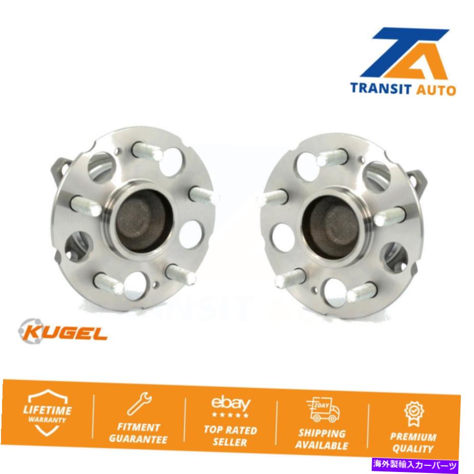Wheel Hub Bearing ホンダCR-V Crosstour Accord FWD用の後輪ベアリングとハブアセンブリペア Rear Wheel Bearing And Hub Assembly Pair For Honda CR-V Crosstour Accord FWD【並行輸入品】