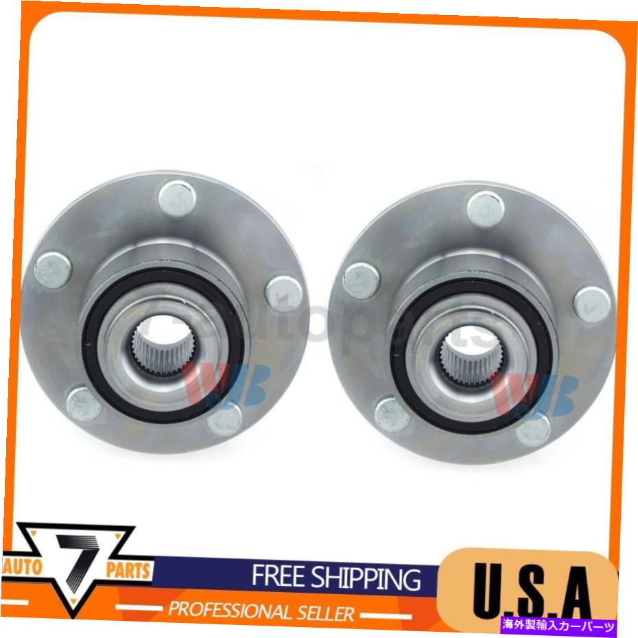 Wheel Hub Bearing ホイールベアリングとハブアセンブリフロントWJBはマツダ3 2004-2005に適合します Wheel Bearing and Hub Assembly Front WJB Fits Mazda 3 2004-2005【並行輸入品】