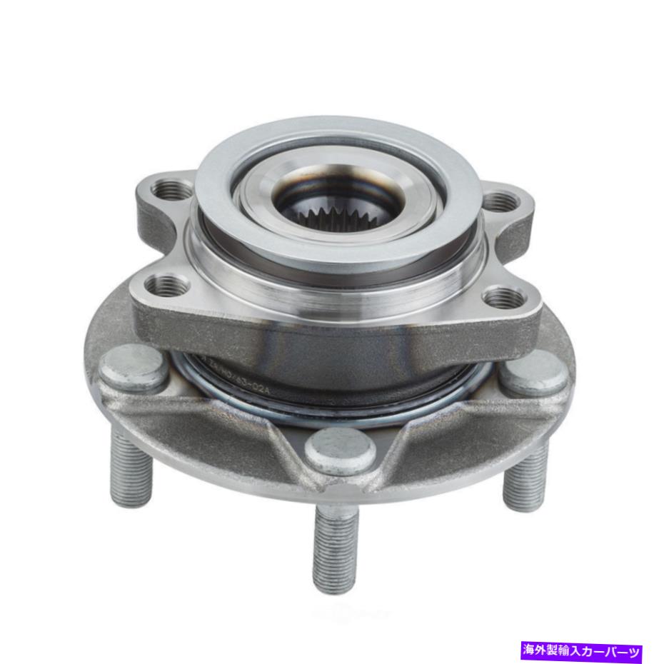 Wheel Hub Bearing ホイールベアリングとハブアセンブリフィット2011-2017日産ジュークリーフムーグハブアセンブリ Wheel Bearing and Hub Assembly fits 2011-2017 Nissan Juke Leaf MOOG HUB ASSEMBL【並行輸入品】