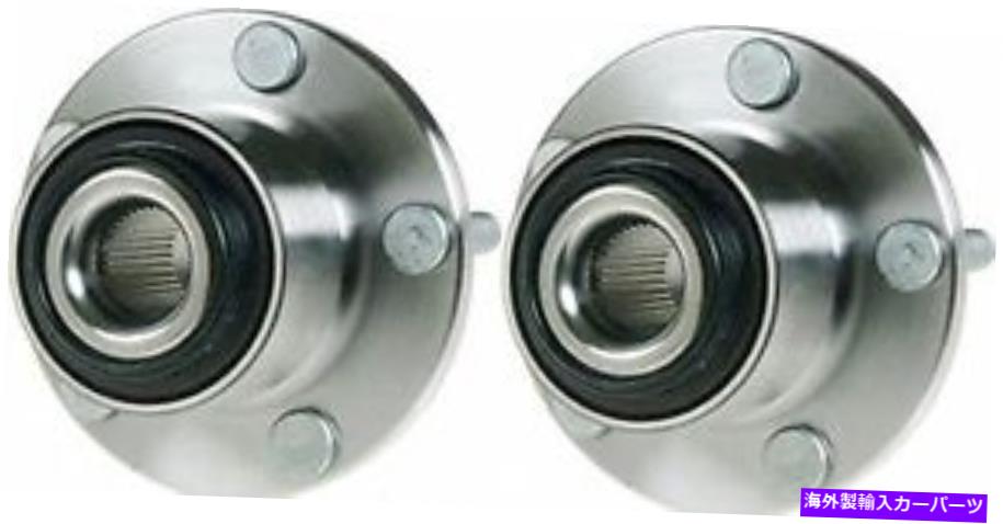 Wheel Hub Bearing 2011年のハブベアリングアセンブリボルボC30はすべてのタイプのホイールフロントペアに適合します Hub Bearing Assembly for 2011 Volvo C30 Fit ALL TYPES Wheel-Front Pair【並行輸入品】